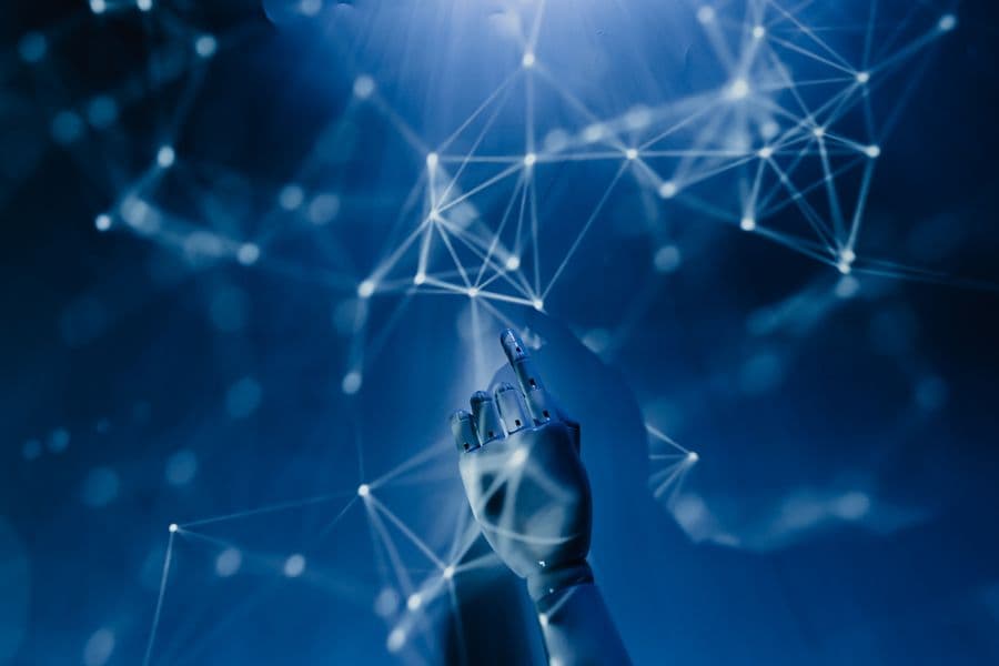 AI network visualization used for campaign intelligence